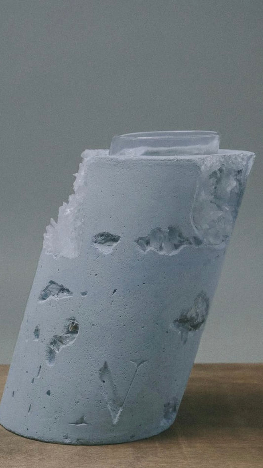 ARCTIC GLACIER made with Real Quartz Crystals