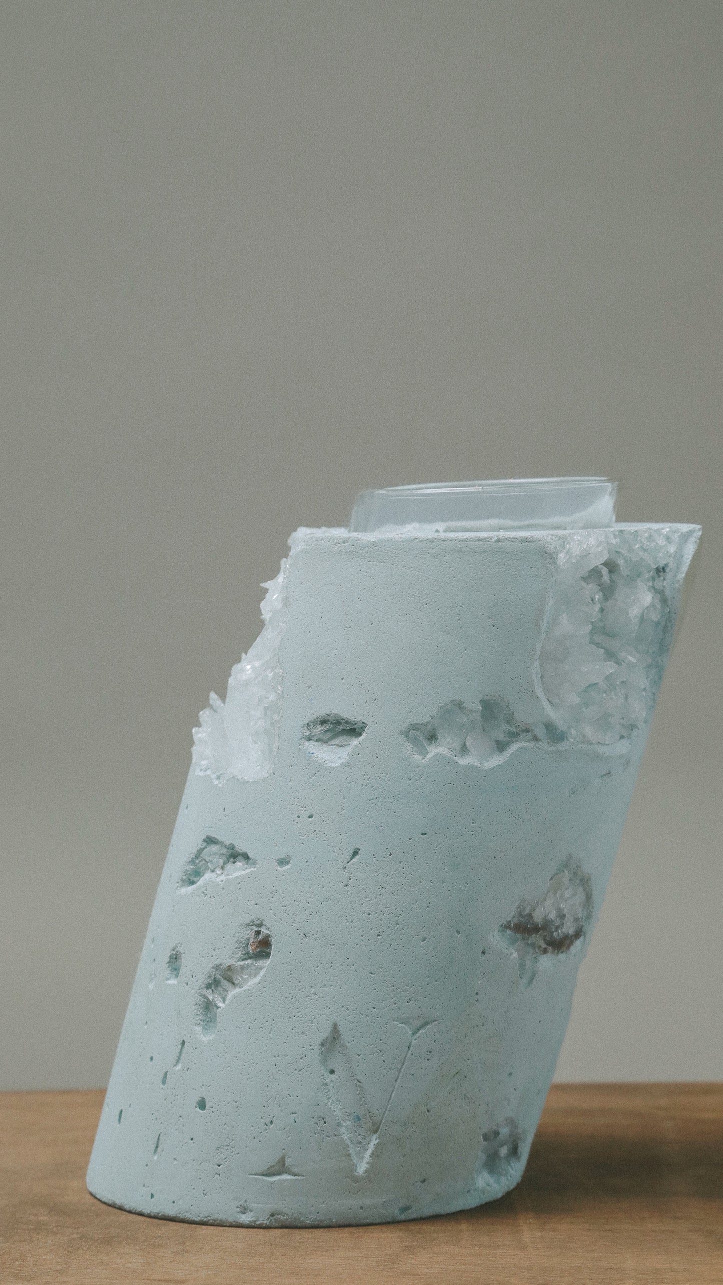 ARCTIC GLACIER made with Real Quartz Crystals